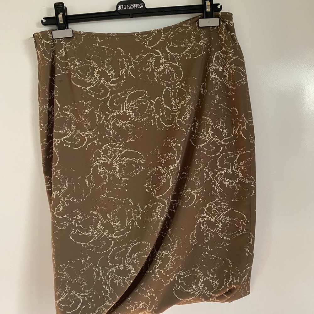 Calvin Klein Ruched Pencil Skirt . Size 8